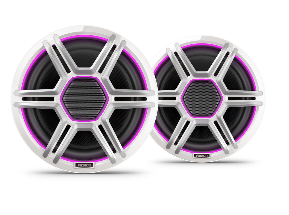 Fusion AP-FL88SPW 8.8in LED Apollo Series Speakers White Sport Grilles