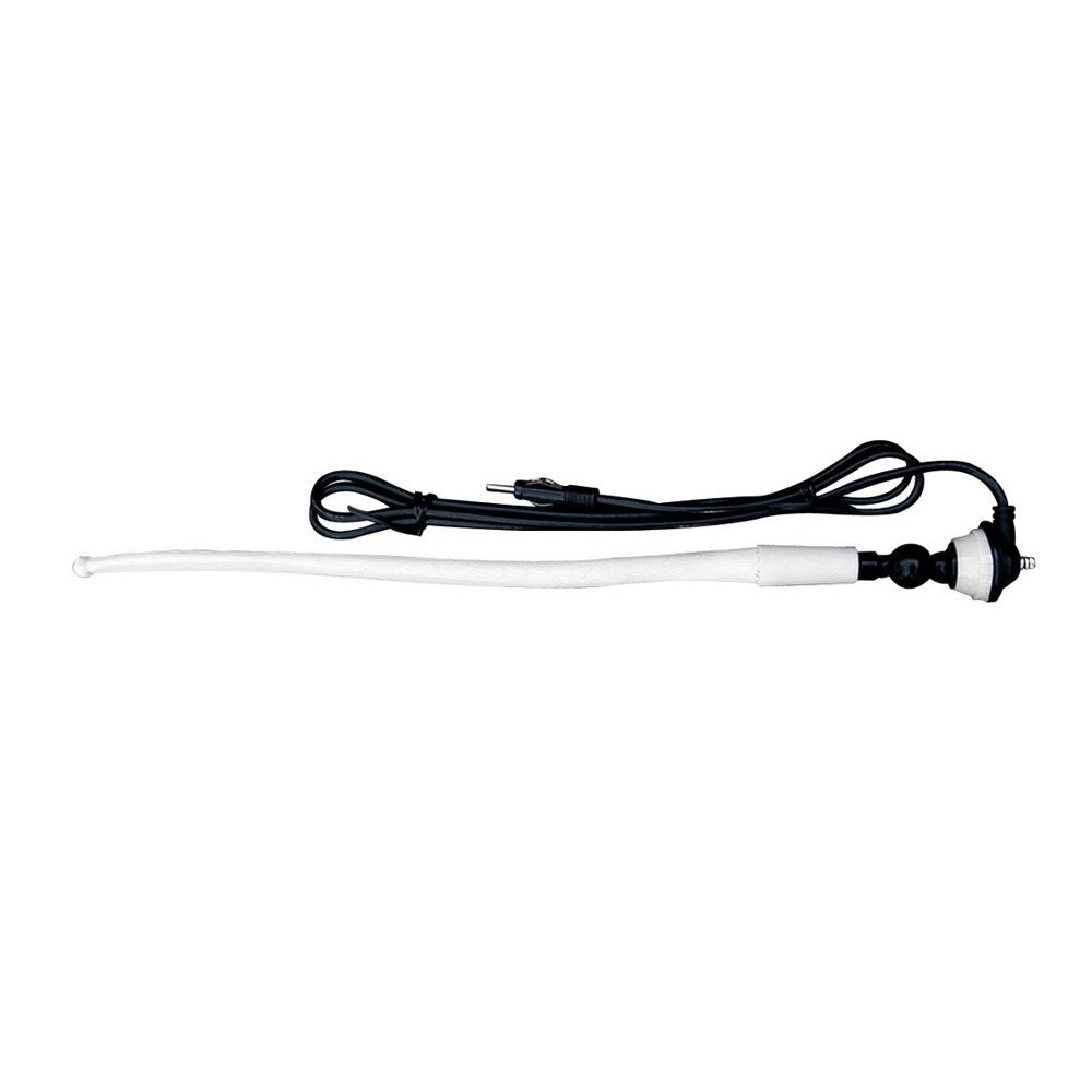 16"AM/FM White Rubber Antenna