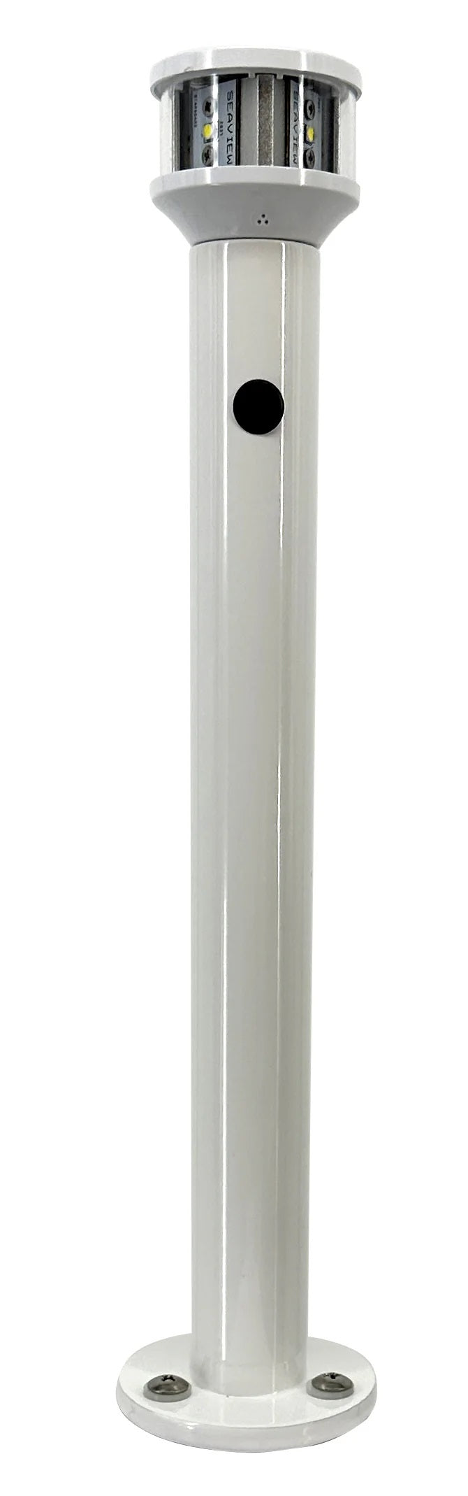 Seaview 12" Light Post With LTBLED12 Nav Light